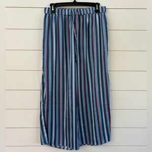 Van Winkle & Co. Striped Wide Leg Women's Pants